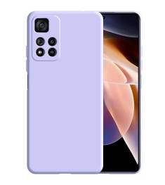 Силикон Original 360 Case Xiaomi Redmi Note 11 Pro (ShutCam) (Фиалковый)