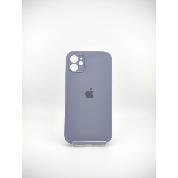 Силіконовий чохол Original Square RoundCam для Apple iPhone 11 (42) Shadow Blue