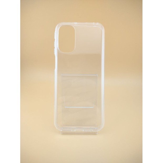 Силіконовий чохол WS для Motorola Moto G41 (прозорий)