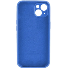 Силикон Original RoundCam Case Apple iPhone 15 (12) Royal Blue