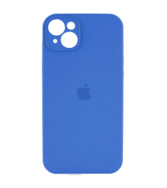 Силикон Original RoundCam Case Apple iPhone 15 (12) Royal Blue