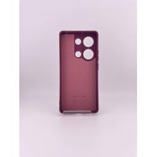 Силикон Original Xiaomi Redmi Note 13 Pro 4G (ShutCam) (Бордовый)