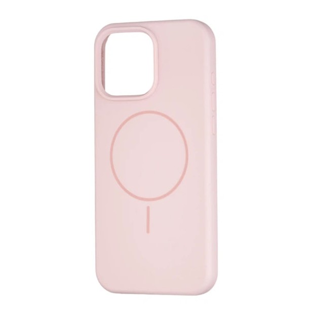 Силикон Original Round Case with MagSafe Apple iPhone 16 Pro Max (76) Chalk Pink Силикон Original Round Case with MagSafe Apple iPhone 16 Pro Max (76) Chalk Pink