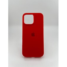 Силикон Original Round Case Apple iPhone 16 Pro Max (05) Product RED