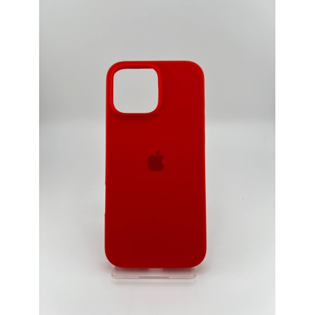 Силіконовий оригінальний чохол для Apple iPhone 16 Pro Max (05) Product RED