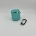 Чохол для навушників Full Silicone Case with Microfiber Apple AirPods (23) Sea Blue