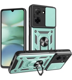 Бронь-чехол Ring Serge Armor Case Xiaomi Redmi A5 / Poco C71 (ShutCam) (Зелёный)..