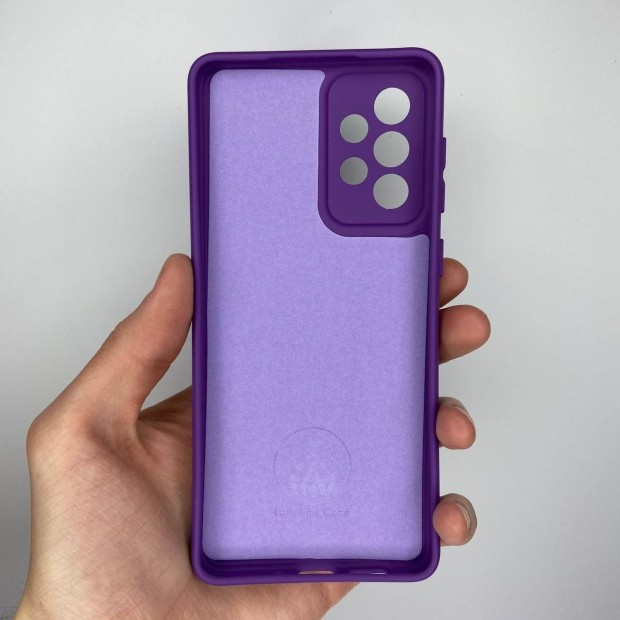 Силикон Original 360 Case Samsung Galaxy A73 5G (ShutCam) (Фиолетовый)