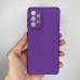 Силіконовий Original 360 чохол для Samsung Galaxy A73 5G (ShutCam) (Фіолетовий)