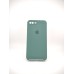 Силикон Original Square RoundCam Case Apple iPhone 7 Plus / 8 Plus (55) Blackish Green