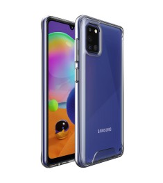 Силіконовий чохол Space Case для Samsung Galaxy A31 (прозорий)