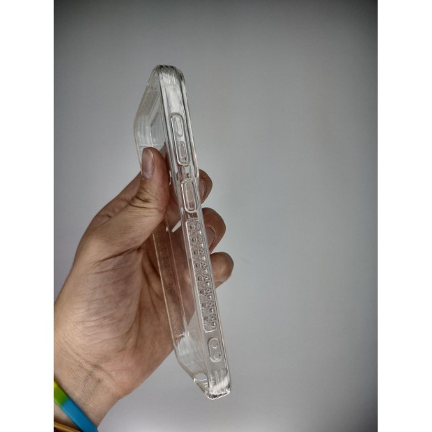 Чехол силиконовый Diamond Samsung Galaxy S23 (Прозрачный)