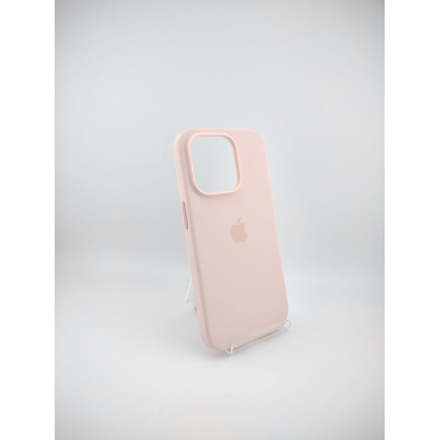Чохол Silicone Case with MagSafe для Apple iPhone 14 Pro (Chalk Pink)