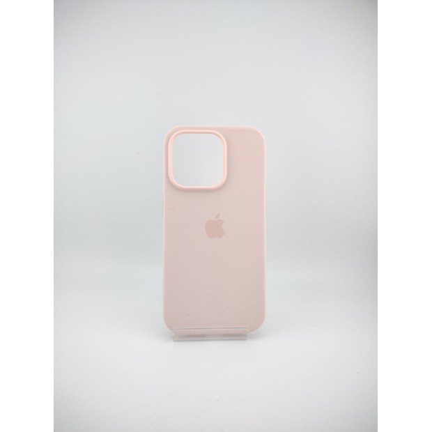 Чохол Silicone Case with MagSafe для Apple iPhone 14 Pro (Chalk Pink)