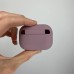 Чохол для навушників Full Silicone Case with Microfiber Apple AirPods Pro 2 (01) Bilberry.