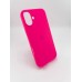 Силіконовий оригінальний чохол Apple iPhone 16 Plus (31) Barbie Pink