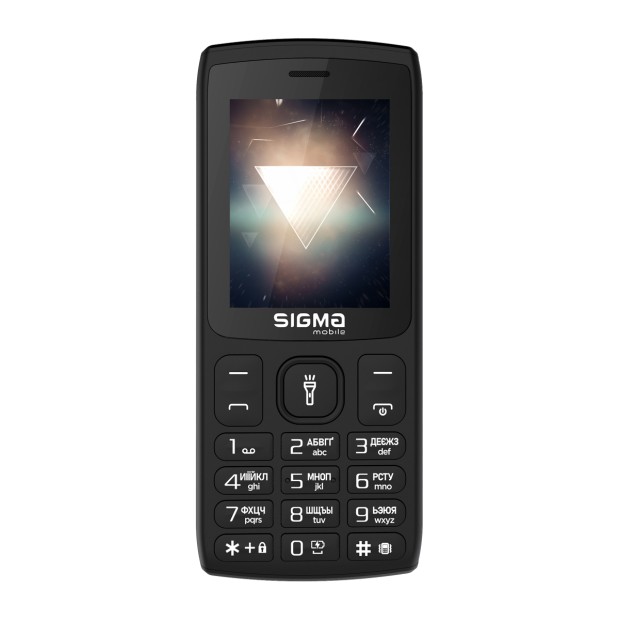 Мобильный телефон Sigma X-style 34 NRG Type-C (Black) (Уценка) ( 2 Категория)