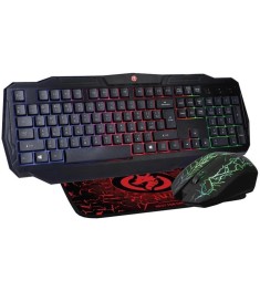 Клавіатура Piko GX50 + Миша + Килимок (Чорний)