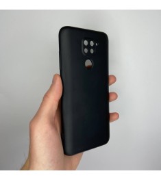 Силікон оригінальний Xiaomi Redmi Note 9  /  Redmi 10X (ShutCam) (Чорний)