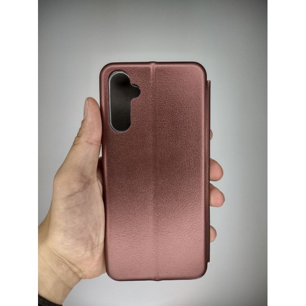 Чехол-книжка Оригинал Samsung Galaxy A14 (Бордовый)