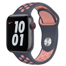 Ремешок Nike Apple Watch 42 / 44 mm (Blue-Pink)