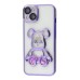 Чохол UMKU Bear Shine для Apple iPhone 14 (Аметистовий)