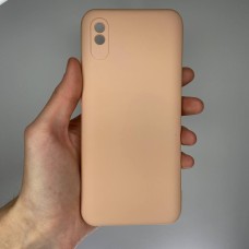 Силіконовий Original 360 Чохол для Xiaomi Redmi 9A (ShutCam) (Персиковий)