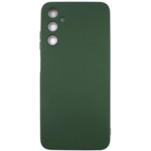 Силіконовий чохол Original Samsung Galaxy A05s (ShutCam) (Темно-зелений)