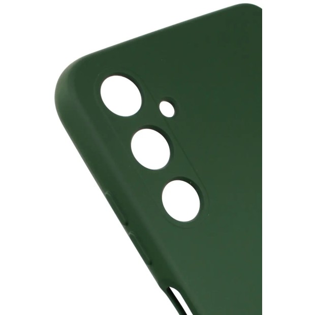 Силикон Original Samsung Galaxy A05s (ShutCam) (Тёмно-зелёный)