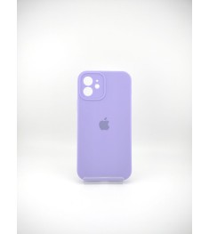 Силикон Original RoundCam Case Apple iPhone 12 (43) Glycine