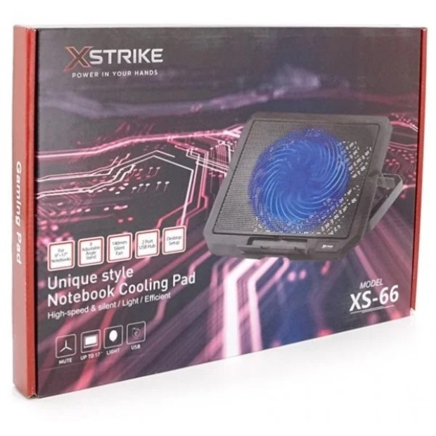 Подставка охлаждающая для ноутбука XSTRIKE XS-66