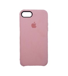Alcantara Cover Case Apple iPhone 7  /  8 (Pink)