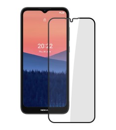 Захисне скло 5D Standard Nokia C21 Чорне.