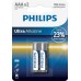 Батарейка Phillips Ultra Alkaline AAA BLI (2шт) DT