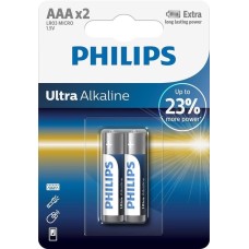 Батарейка Phillips Ultra Alkaline AAA BLI (2шт) DT
