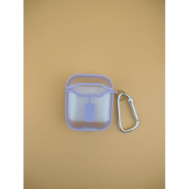 Футляр для наушников Totu Gingle Apple AirPods 1 / 2 (Фиалковый)