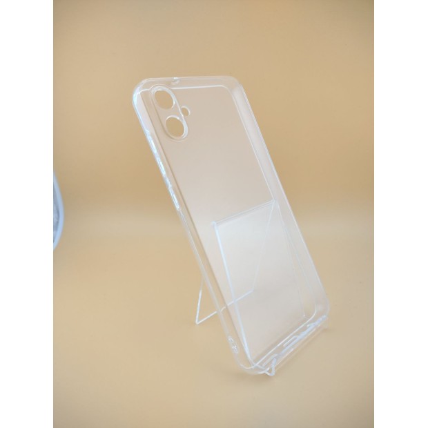 Силіконовий чохол WS Samsung Galaxy A05 (ShutCam) (Прозорий)