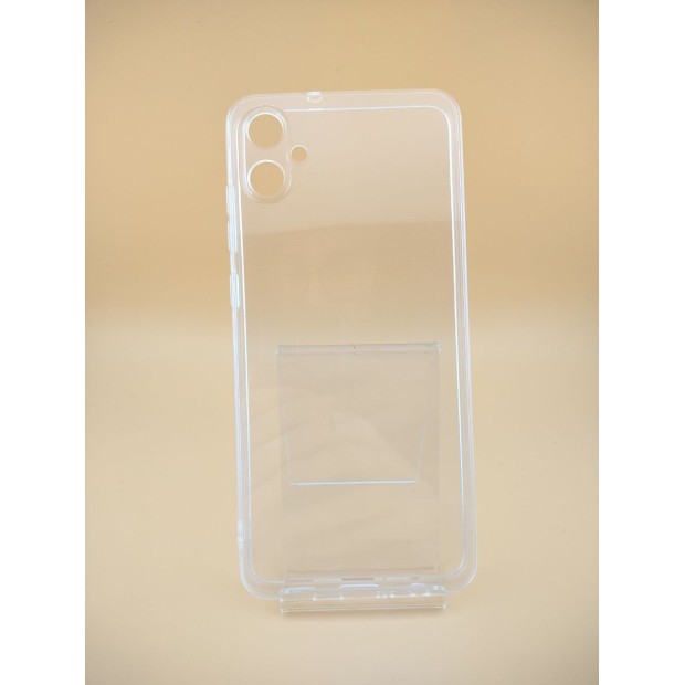 Силіконовий чохол WS Samsung Galaxy A05 (ShutCam) (Прозорий)