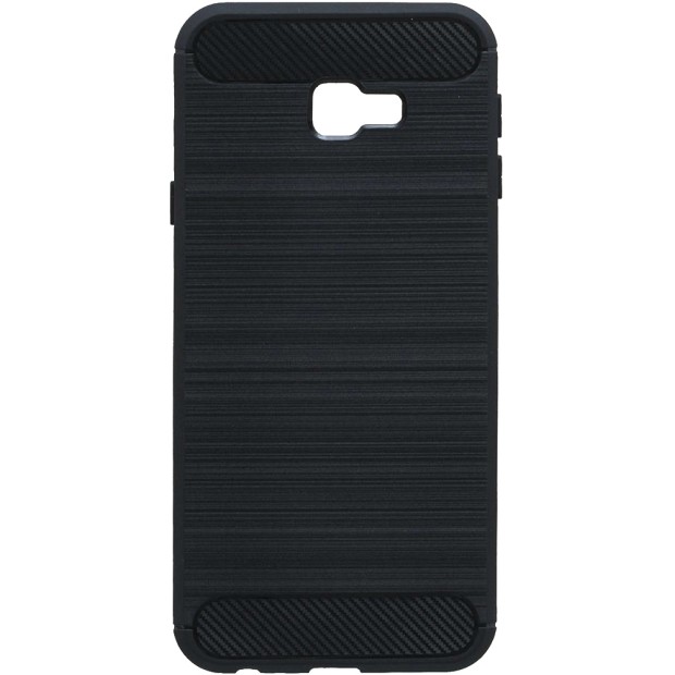 Силіконовий чохол Polished Carbon для Samsung Galaxy J4 Plus (2018) J415 (чорний)