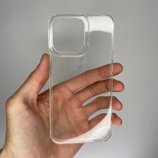 Силіконовий чохол Alabay для Apple iPhone 13 Pro (Прозорий)