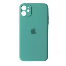Силіконовий чохол Original Square RoundCam для Apple iPhone 11 (21) Бірюзовий