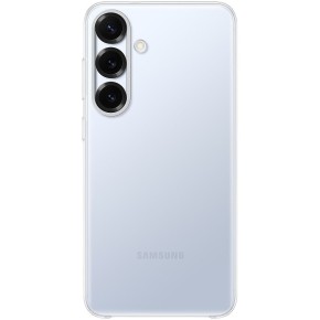 Силикон 6D Samsung Galaxy S25+ (ShutCam) (Прозрачный) (Уценка) (Категория 1)