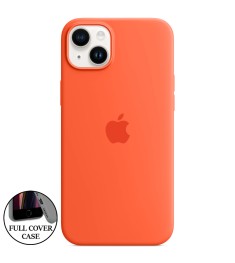 Силіконовий оригінальний чохол круглої форми для Apple iPhone 14 Plus (11) Перси..