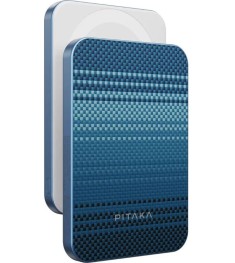 Бездротовий акумулятор Pitaka Aramid Fiber Magnetic Qi2 5000 mAh (Moonrise)
