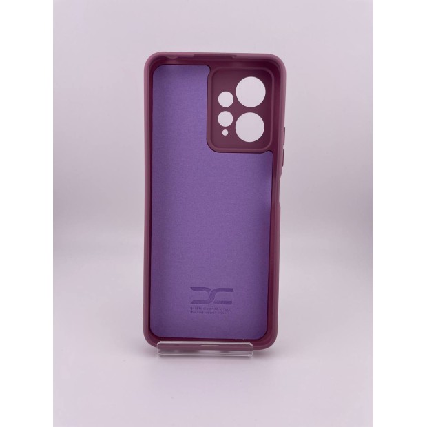 Силіконовий чохол Original Xiaomi Redmi Note 12 4G (ShutCam) (Бузковий)