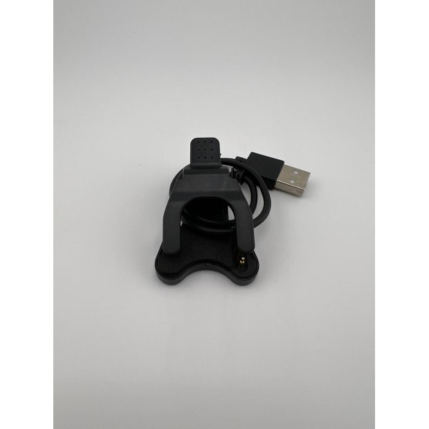 USB-кабель для смарт-годинника універсальний прищіпка 2pin (3 мм) (Чорний)