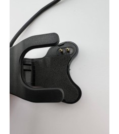 USB-кабель для смарт-годинника універсальний прищіпка 2pin (3 мм) (Чорний)