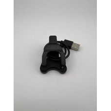 USB-кабель для смарт-часов универсальный прищепка 2pin (3mm) (Black)