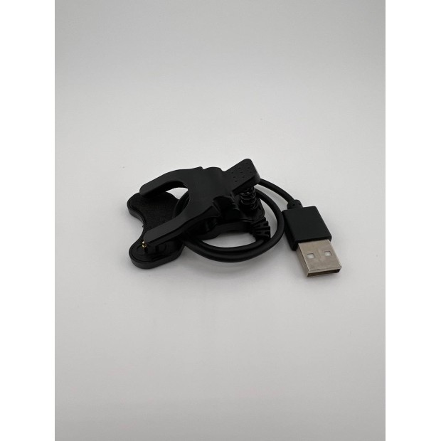 USB-кабель для смарт-часов универсальный прищепка 2pin (3mm) (Black)