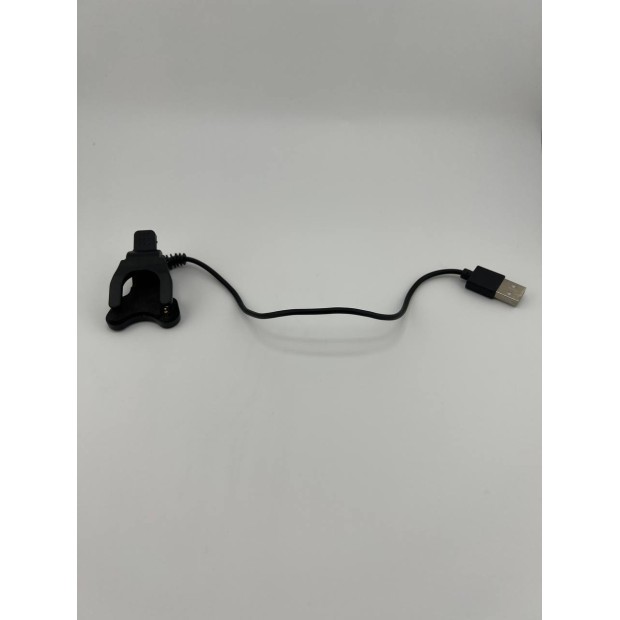 USB-кабель для смарт-часов универсальный прищепка 2pin (3mm) (Black)